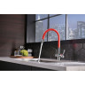 Смеситель LEMARK COMFORT LM3075C-Red для кухни с подключением к фильтру
