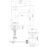 Смеситель LEMARK CONTEST LM5806CW для раковины