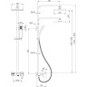 Смеситель LEMARK CONTEST LM5862CW для ванны и душа