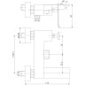 Смеситель LEMARK CONTEST LM5814CW для ванны