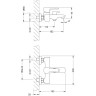 Смеситель LEMARK EVITTA LM0514C для ванны