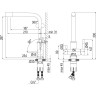 Смеситель LEMARK EXPERT LM5061BL для кухни черный матовый