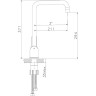 Смеситель LEMARK EXPERT LM5073S для кухни