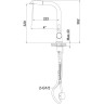 Смеситель LEMARK EXPERT LM5075S для кухни