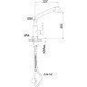 Смеситель LEMARK EXPERT LM5076S для кухни