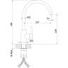 Смеситель LEMARK EXPERT LM5078S для кухни