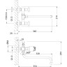 Смеситель LEMARK FLORA LM0151C универсальный