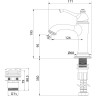 Смеситель LEMARK GREEK LM5506GG для раковины
