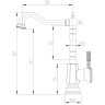 Смеситель LEMARK JASMINE LM6605ORB для кухни