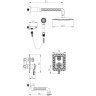 Смеситель LEMARK JASMINE LM6622B для ванны и душа
