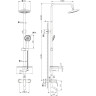 Смеситель LEMARK LINARA LM0462C для ванны и душа
