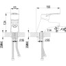 Смеситель LEMARK LUNA LM4106C для раковины
