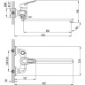Смеситель LEMARK LUNA LM4117C универсальный