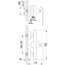 Смеситель LEMARK MELANGE LM4903CW для душа