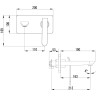 Смеситель LEMARK MELANGE LM4926CW для раковины