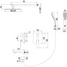 Смеситель LEMARK MELANGE LM4922CW для ванны и душа