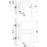 Смеситель LEMARK MELANGE LM4914CW для ванны