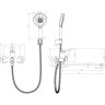 Смеситель LEMARK MINIMA LM3851C универсальный