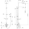 Смеситель LEMARK NUBIRA LM6262ORB для ванны и душа