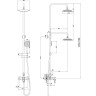 Смеситель LEMARK OMEGA LM3160C для душа