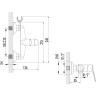 Смеситель LEMARK PARTNER LM6559C для душа
