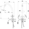 Смеситель LEMARK PARTNER LM6544C для кухни