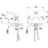 Смеситель LEMARK PARTNER LM6546C для раковины