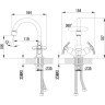 Смеситель LEMARK PARTNER LM6547C для раковины