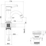 Смеситель LEMARK PERETTO LM6306RB для раковины