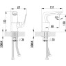 Смеситель LEMARK PLUS ADVANCE LM1206C для раковины