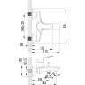 Смеситель LEMARK PLUS ADVANCE LM1202C для ванны