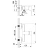 Смеситель LEMARK PLUS FACTOR LM1603C для душа