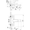 Смеситель LEMARK PLUS FACTOR LM1612C для ванны