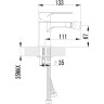 Смеситель LEMARK PLUS GRACE LM1508C для биде