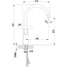 Смеситель LEMARK PLUS GRACE LM1505C для кухни