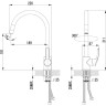 Смеситель LEMARK PLUS STRIKE LM1105C для кухни