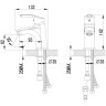 Смеситель LEMARK PLUS STRIKE LM1116C для раковины и биде