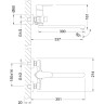 Смеситель LEMARK POINT LM0351C универсальный
