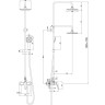 Смеситель LEMARK POSEIDON LM4260C для душа