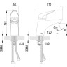 Смеситель LEMARK POSEIDON LM4206C для раковины