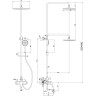 Смеситель LEMARK POSEIDON LM4262C для ванны и душа