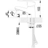 Смеситель LEMARK PRAMEN LM3356C для раковины