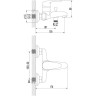 Смеситель LEMARK PRAMEN LM3302C для ванны