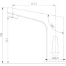 Смеситель LEMARK PROJECT LM4655CE для раковины сенсорный