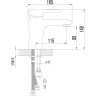 Смеситель LEMARK STATUS LM4416C для раковины