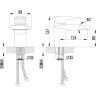 Смеситель LEMARK STATUS LM4446C для раковины с каскадным изливом