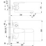 Смеситель LEMARK STATUS LM4414C для ванны
