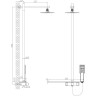 Смеситель LEMARK TROPIC LM7001C для душа