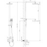 Смеситель LEMARK TROPIC LM7004С для ванны и душа