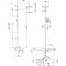 Смеситель LEMARK TROPIC LM7007С для ванны и душа